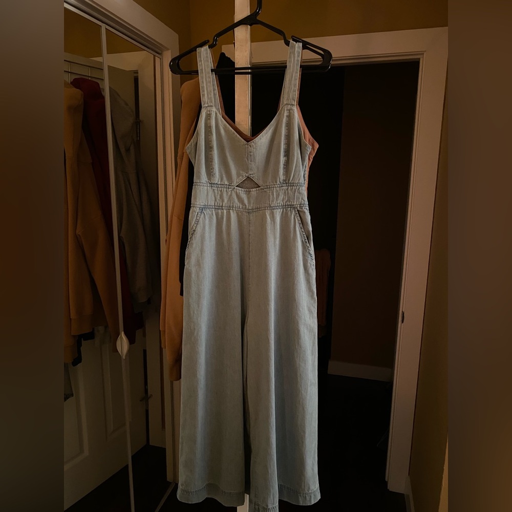 Aerie Light Blue Jumpsuit - Picture 4 of 4